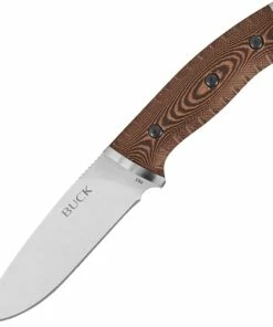 Best reviews of 🌟 Buck Knives Buck 863BRS Selkirk, 4.6" 420HC Plain Blade, Black/Brown Micarta Handle 🎉