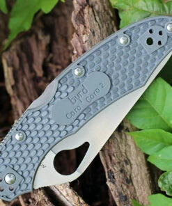 New 😍 Byrd Knives BYRD BY03PGY2 CARA CARA 2, 3.75" 8Cr13MoV Plain Blade, Gray FRN Handle 🌟 -Automatic Knives shop by03pgy2.2 72445.1566586186