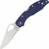 Outlet 🛒 Byrd Knives BYRD BY04PBL2 Meadowlark 2, 2.875" 8Cr13MoV Plain Blade, Blue FRN Handle 🎁
