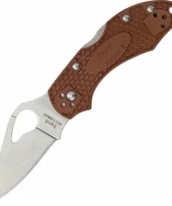Best Pirce 🎁 Byrd Knives BYRD BY10PBN2 ROBIN 2, 2.4" 8Cr13MoV Plain Blade, Brown FRN Handle 💯