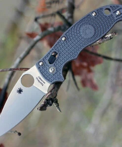 Hot Sale 🎉 Spyderco Knives Spyderco Manix 2 Gray FRN (3.38" Maxamet) C101PGY2 ⌛