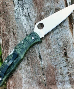 Cheapest ⭐ Spyderco Knives Spyderco C10ZFPGR Zome Endura 4, 3.75" Flat Ground Blade, Zome Green FRN Handle 🎁 -Automatic Knives shop c10zfpgr.1 15511.1566585921