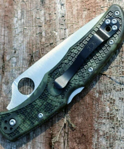 Cheapest ⭐ Spyderco Knives Spyderco C10ZFPGR Zome Endura 4, 3.75" Flat Ground Blade, Zome Green FRN Handle 🎁 -Automatic Knives shop c10zfpgr.2 07516.1566585922