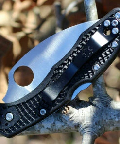 Cheap 😀 Spyderco Knives Spyderco C11FSWCBK Delica 4 Wharncliffe, 2.87" Serrated Edge, FRN Handles 🌟 -Automatic Knives shop c11fswcbk.1 1 54302.1566585931