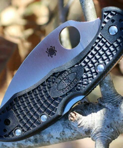 Cheap 😀 Spyderco Knives Spyderco C11FSWCBK Delica 4 Wharncliffe, 2.87" Serrated Edge, FRN Handles 🌟 -Automatic Knives shop c11fswcbk 1 79103.1566585931