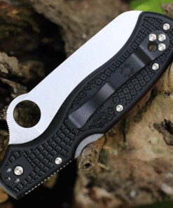 Flash Sale ✔️ Spyderco Knives Spyderco Rescue Thin Red Line 3.57" Satin Black FRN C14FBKRD3 🧨 -Automatic Knives shop c14fsbkrd3.3 48237.1626812362