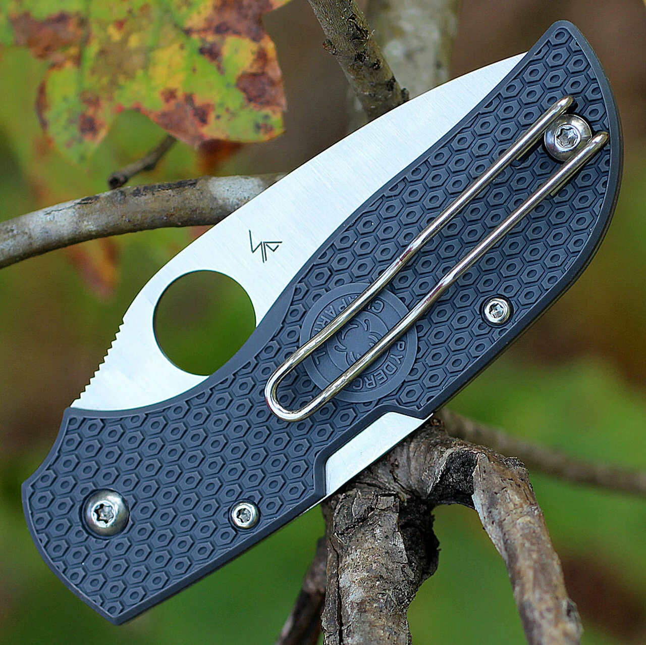 Discount 👏 Spyderco Knives Spyderco Chaparral Lightweight C152PGY, 2.8 in CTS XHP Plain Blade, Gray FRN Handle ⌛ 3 Discount 👏 Spyderco Knives Spyderco Chaparral Lightweight C152PGY, 2.8 in CTS XHP Plain Blade, Gray FRN Handle ⌛ - Image 3