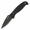 Best reviews of 🧨 Spyderco Knives Spyderco Autonomy 2 Automatic Black G-10 (3.5" LC200N Black Serr) 🔔