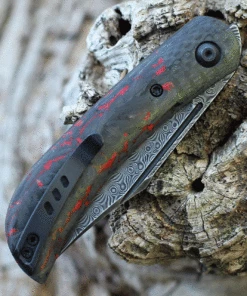 Cheapest 🧨 CIVIVI Knives CIVIVI Appalachian Drifter II - Red CF (3" Dam.) C19010C-DS2 🔥 -Automatic Knives shop c19010c ds2.2 79822.1631296973