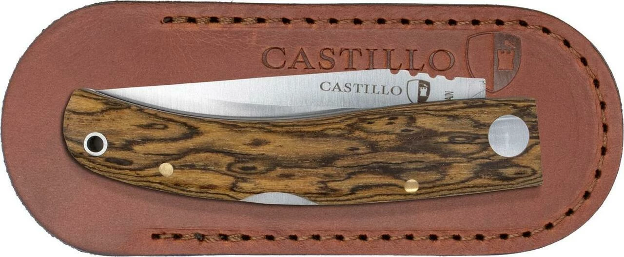 Deals 💯 Castillo Knives Navaja Lockback Folding, C1BOW, 3" Satin Sandvik 14C28N Blade, Cocote Wood Handle 🔔 4 Deals 💯 Castillo Knives Navaja Lockback Folding, C1BOW, 3" Satin Sandvik 14C28N Blade, Cocote Wood Handle 🔔 - Image 4