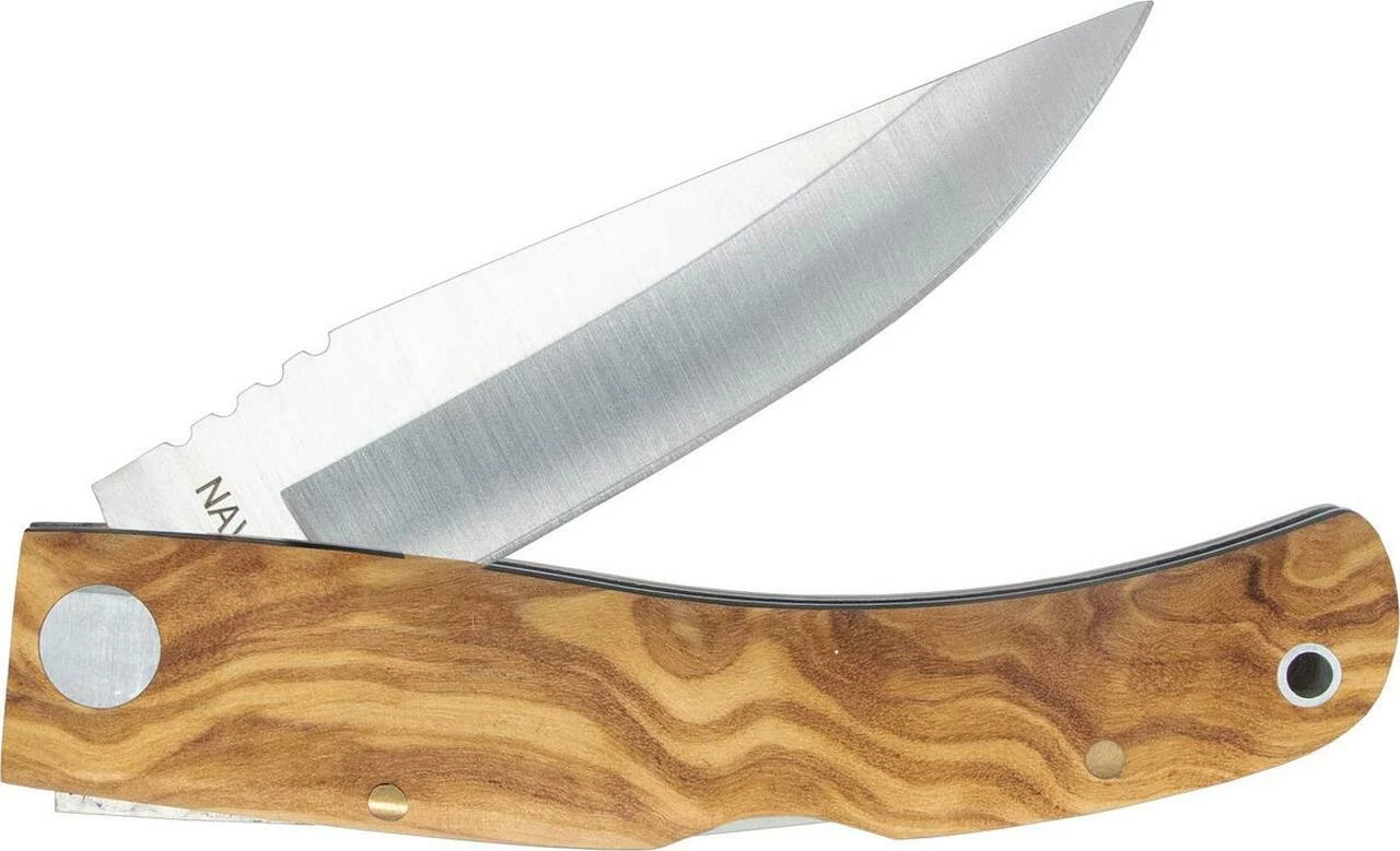 Wholesale ✔️ Castillo Knives Navaja Lockback Folding, C1OLW, 3" Satin Sandvik 14C28N Blade, Olivewood Handle 🔥 2 Wholesale ✔️ Castillo Knives Navaja Lockback Folding, C1OLW, 3" Satin Sandvik 14C28N Blade, Olivewood Handle 🔥 - Image 2