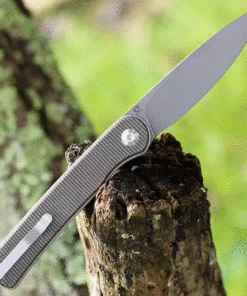 Buy 😍 CIVIVI Knives CIVIVI Stylum - Dark Green Micarta (2.96" 10Cr15CoMoV Gray SW) - C20010B-C 😀 -Automatic Knives shop c20010bc 08495.1629402014