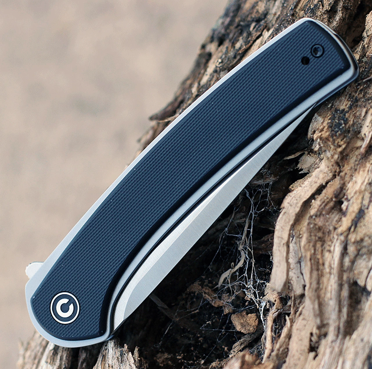 Outlet 👍 CIVIVI Knives CIVIVI Asticus C2002D, 3.80" D2 Satin Drop Point Plain Blade, Black G-10 Handles 😍 2 Outlet 👍 CIVIVI Knives CIVIVI Asticus C2002D, 3.80" D2 Satin Drop Point Plain Blade, Black G-10 Handles 😍 - Image 2