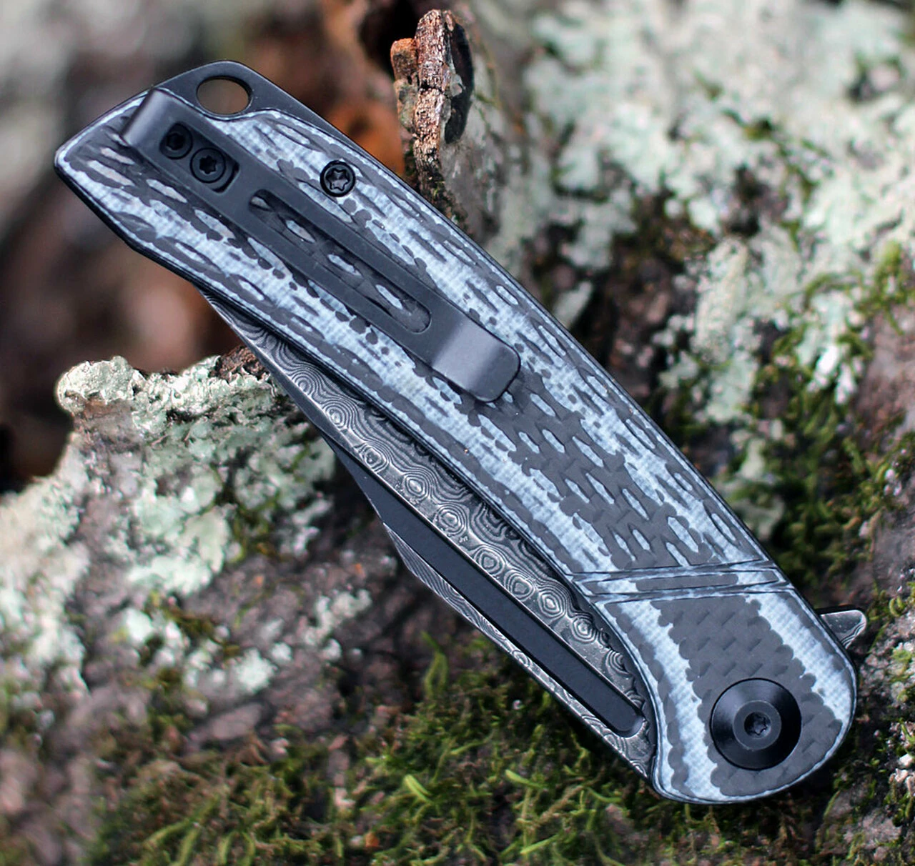Best reviews of 🌟 CIVIVI Knives CIVIVI 🦮 Dogma Linerlock C2014DS-1, 3.46"" Damascus Steel Blade, Layered White G10 and Carbon Fiber Handles 🤩 4 Best reviews of 🌟 CIVIVI Knives CIVIVI 🦮 Dogma Linerlock C2014DS-1, 3.46"" Damascus Steel Blade, Layered White G10 and Carbon Fiber Handles 🤩 - Image 4