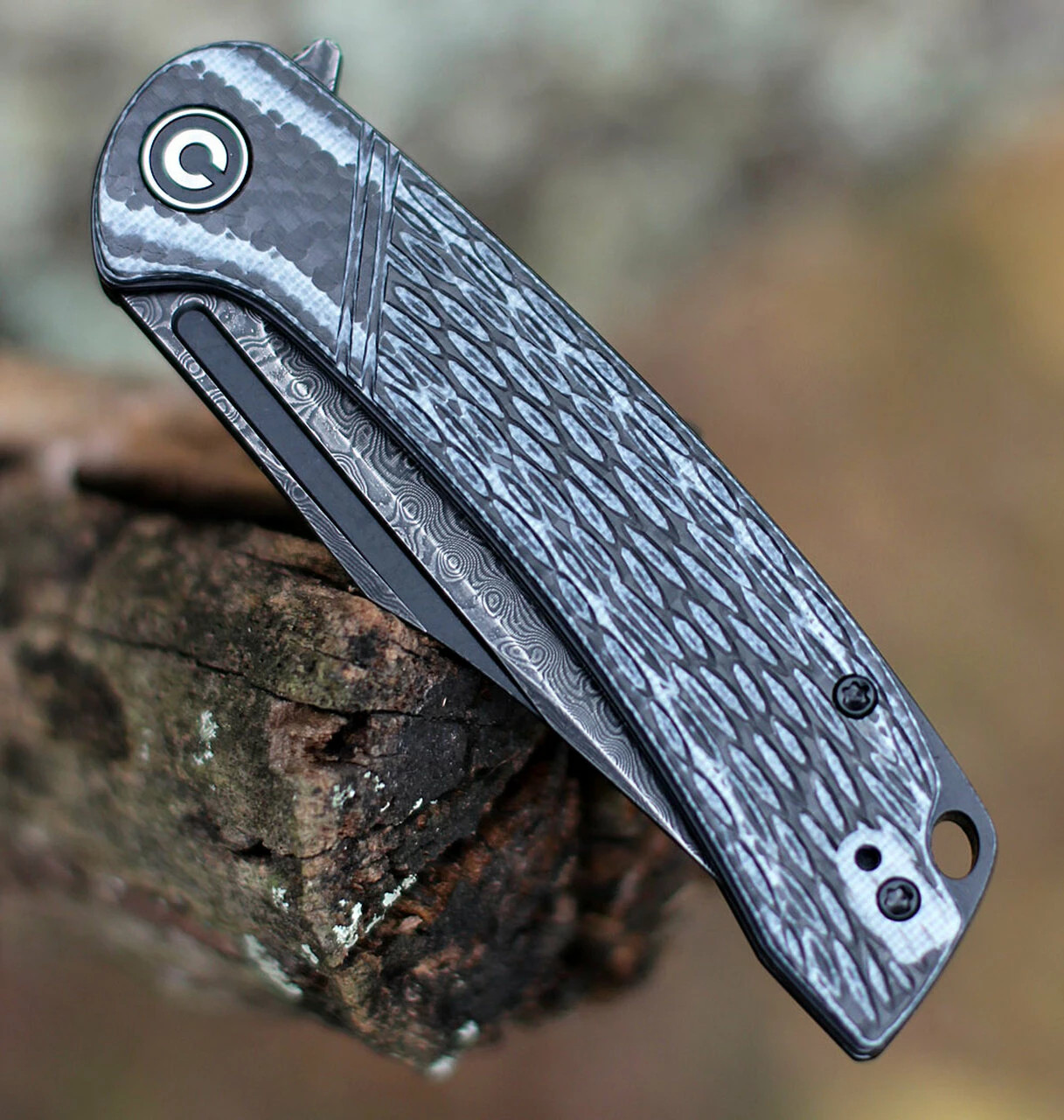 Best reviews of 🌟 CIVIVI Knives CIVIVI 🦮 Dogma Linerlock C2014DS-1, 3.46"" Damascus Steel Blade, Layered White G10 and Carbon Fiber Handles 🤩 3 Best reviews of 🌟 CIVIVI Knives CIVIVI 🦮 Dogma Linerlock C2014DS-1, 3.46"" Damascus Steel Blade, Layered White G10 and Carbon Fiber Handles 🤩 - Image 3
