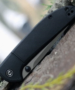 Best Pirce 🔥 CIVIVI Knives CIVIVI Badlands Vagabond C2019D, 3.25" 9Cr18MoV Satin Drop Point Blade, Black FRN Handles 👍 -Automatic Knives shop c2019d.2 71840.1627584617