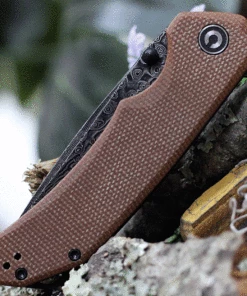 Best reviews of 😍 CIVIVI Knives CIVIVI Brazen Flipper Knife C2102DS-1, 3.46" Damascus Blade, Brown Micarta Handle 😍 -Automatic Knives shop c2102DS1.3 92467.1619107980