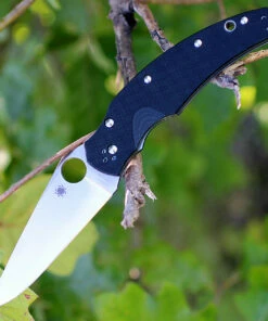 Buy 🤩 Spyderco Knives Spyderco Opus G-10 Black C218GP, 3.75 in CPM S30V Plain Blade 🛒