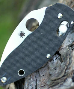 Top 10 ⌛ Spyderco Knives Spyderco Q Ball G-10 Black C219GP, 2.72 in VG-10 Plain Blade 🎁 -Automatic Knives shop c219gp 1 49193.1566585946