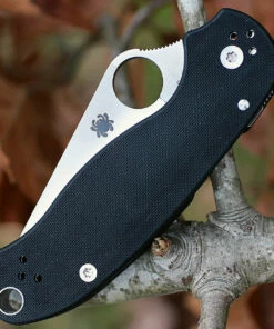 Deals 🧨 Spyderco Knives Spyderco Para Military 3 G-10 Black C223GS, 2.95 in. CPM S30V Serrated Blade 🔥 -Automatic Knives shop c223gp.2 1 91579.1566585908