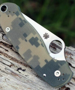 Buy 👍 Spyderco Knives Spyderco Para Military 3 G-10 Digital Camouflage C223GPCMO, 2.95" CPM S45V Plain Blade 🧨 -Automatic Knives shop c223gpcmo.3 91278.1638889372