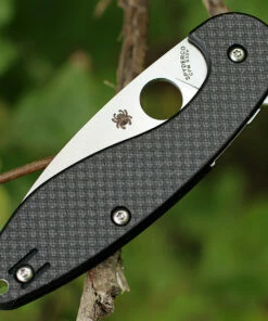 Buy 😀 Spyderco Knives Spyderco Paul Alexander Sliverax Carbon Fiber/G-10 C228CFP, 3.48" CPM S30V Plain Blade 💯 -Automatic Knives shop c228cfp.4 99009.1566585890
