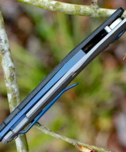 Hot Sale 🔔 Spyderco Knives Spyderco C235CFTIP Drunken, 3.5" CPM-S90V Plain Blade, Carbon Fiber/Titanium Handles 😀 -Automatic Knives shop c235cftip 1 40780.1623868315