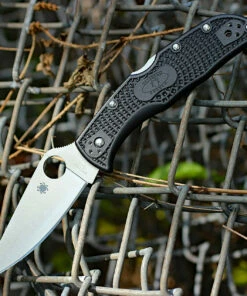 Best Pirce 🎉 Spyderco Knives Spyderco Endela Lightweight C243PBK, 3.41" VG-10 Plain Blade, Black FRN Handle 😀