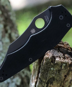 Outlet 😍 Spyderco Knives Spyderco Yojumbo - Blk G10 (4" CPM S30V Blk Wharncliffe) C253GPBBK 🔥 -Automatic Knives shop c253gpbbk 55576.1629736551