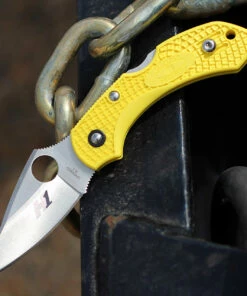 Top 10 🌟 Spyderco Knives Spyderco C28PYL2 Dragonfly 2 Salt, 1.875" H-1 Plain Blade, FRN Handle 🤩