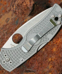 Flash Sale 🌟 Spyderco Knives Spyderco C41PGY5 Native 5, 3" Maxamet Blade, Grey FRN Handle 🎁 -Automatic Knives shop c41pgy5.3 45151.1566585929