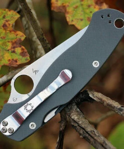 Cheap ✔️ Spyderco Knives Spyderco Para Military 2 G-10 Dark Gray C81GPDGY2, 3.47" Micro-Melt Maxamet Plain Blade 😀 -Automatic Knives shop c81gpdgy2.2 99001.1566585933