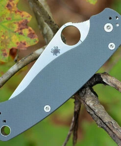 Cheap ✔️ Spyderco Knives Spyderco Para Military 2 G-10 Dark Gray C81GPDGY2, 3.47" Micro-Melt Maxamet Plain Blade 😀 -Automatic Knives shop c81gpdgy2.3 80835.1566585933