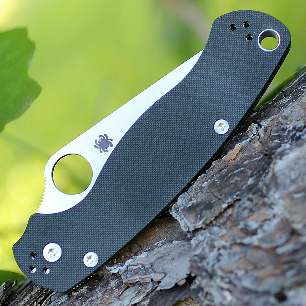 Buy ✨ Spyderco Knives Spyderco C81GPLE2 Para Military 2 Left Handed, CPM S30V Plain Blade, G-10 Handle ⌛ 3 Buy ✨ Spyderco Knives Spyderco C81GPLE2 Para Military 2 Left Handed, CPM S30V Plain Blade, G-10 Handle ⌛ - Image 3