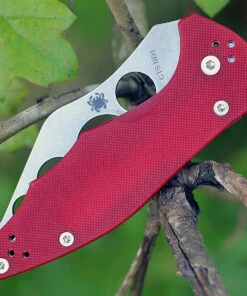 Coupon 💯 Spyderco Knives Spyderco Yojimbo 2 Trainer C85TR2, 3.125" CTS-BD1 Stonewash, Red G-10 Handle 🔥 -Automatic Knives shop c85tr2.3 99942.1566585949