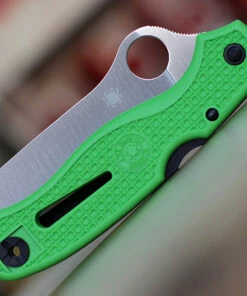 Cheapest 😀 Spyderco Knives Spyderco Atlantic Salt C89FPGR, 3.68" LC200N Satin Plain Blade, Green FRN Handle 🧨 -Automatic Knives shop c89.1 11381.1611933037