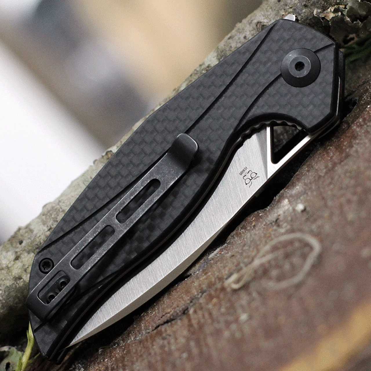 New ⭐ CIVIVI Knives CIVIVI Anthropos C903C, 3.25" D2 Satin Drop Point Blade, Black G-10 Handle w/ Carbon Fiber Overlay 🌟 4 New ⭐ CIVIVI Knives CIVIVI Anthropos C903C, 3.25" D2 Satin Drop Point Blade, Black G-10 Handle w/ Carbon Fiber Overlay 🌟 - Image 4