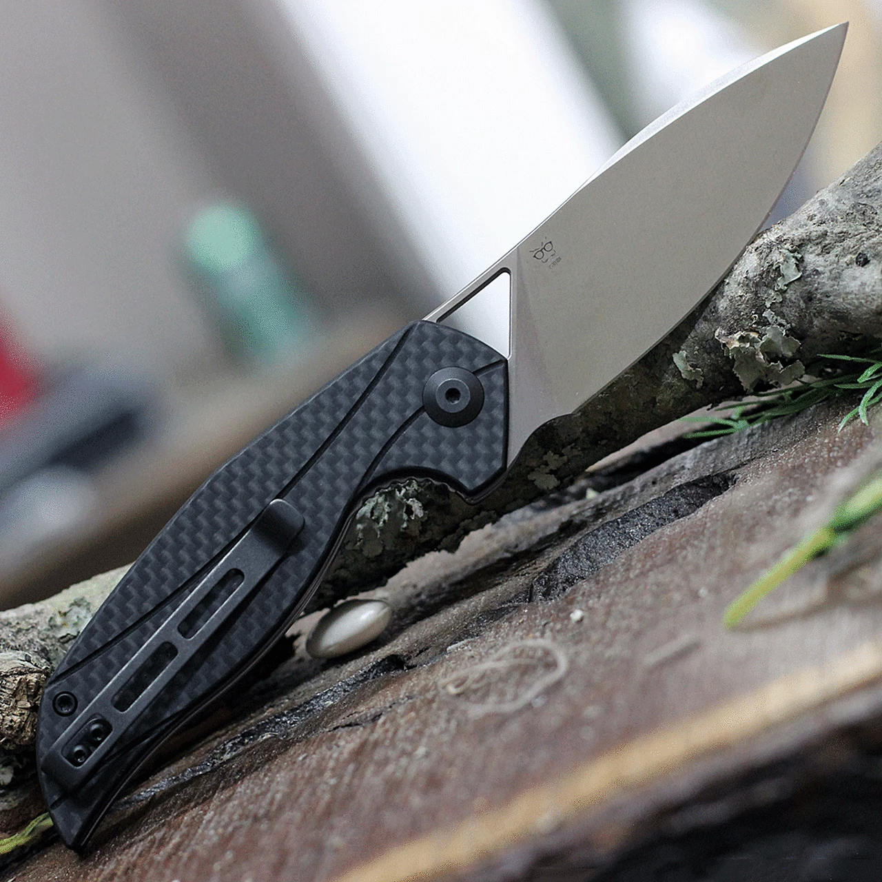 New ⭐ CIVIVI Knives CIVIVI Anthropos C903C, 3.25" D2 Satin Drop Point Blade, Black G-10 Handle w/ Carbon Fiber Overlay 🌟 2 New ⭐ CIVIVI Knives CIVIVI Anthropos C903C, 3.25" D2 Satin Drop Point Blade, Black G-10 Handle w/ Carbon Fiber Overlay 🌟 - Image 2