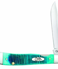 Best deal ⭐ Case 25594 Kickstart A/O Trapperlock, Caribbean Blue Bone with Pocket Clip (6154AC SS) 😀