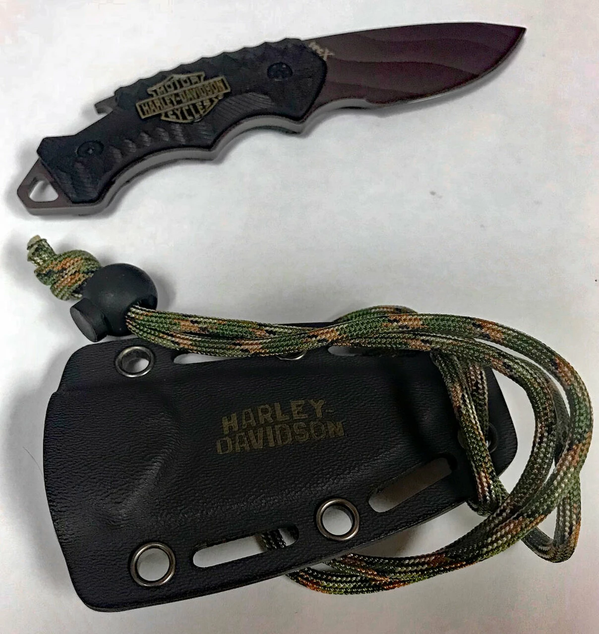 Top 10 ❤️ Case Harley Davidson Tex X Neck, 6" Closed Stainless Steel, Black G10 Handle, Kydex Sheath 🎉 1 Top 10 ❤️ Case Harley Davidson Tex X Neck, 6" Closed Stainless Steel, Black G10 Handle, Kydex Sheath 🎉
