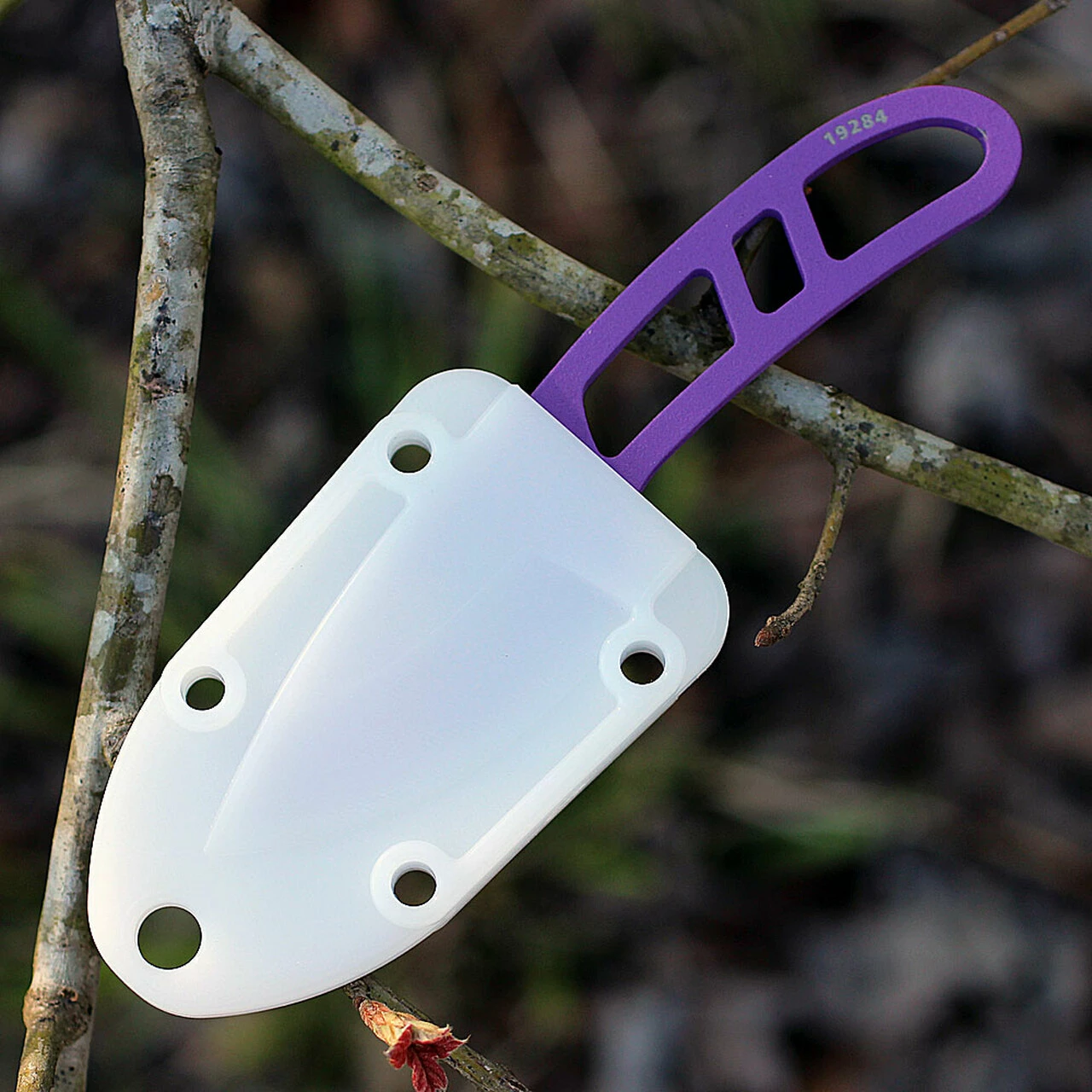 Best Sale ❤️ ESEE Knives Esee Candiru Knife Purple, Clear/White Molded Sheath 🌟 3 Best Sale ❤️ ESEE Knives Esee Candiru Knife Purple, Clear/White Molded Sheath 🌟 - Image 3