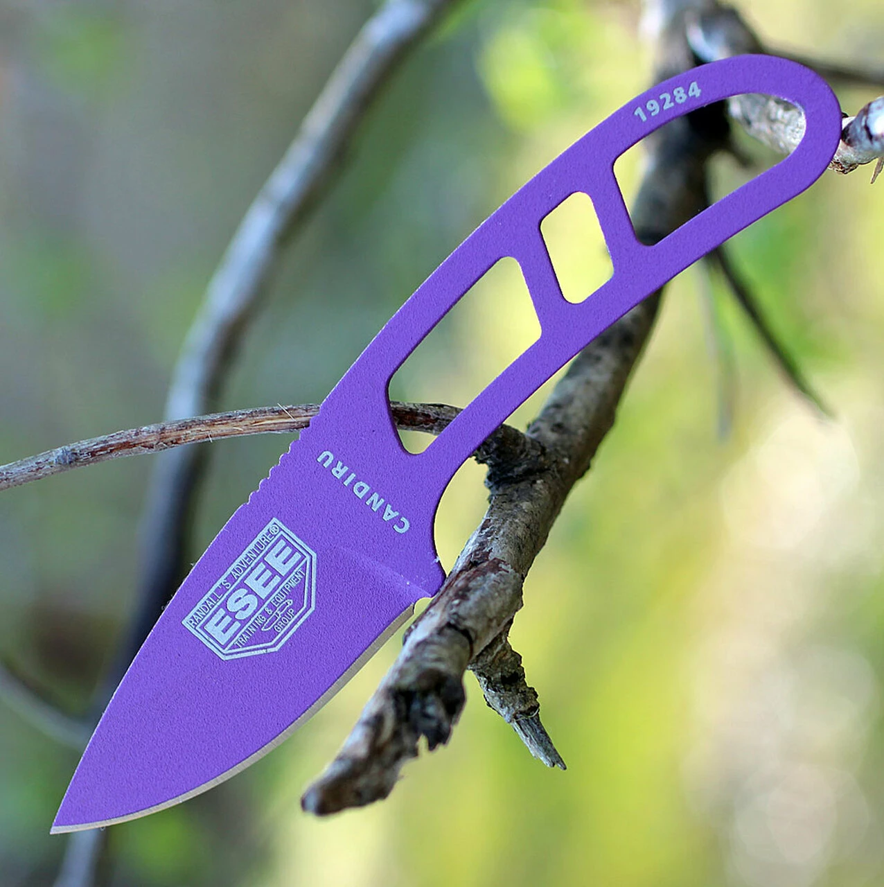 Best Sale ❤️ ESEE Knives Esee Candiru Knife Purple, Clear/White Molded Sheath 🌟 1 Best Sale ❤️ ESEE Knives Esee Candiru Knife Purple, Clear/White Molded Sheath 🌟