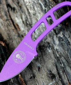 Cheapest 👍 ESEE Knives ESEE Candiru Purple 5 in. Fixed Blade, CAN-PURP, Blk Molded Sheath, Blk Clip Plate 👏 -Automatic Knives shop can purp 82482.1566585906