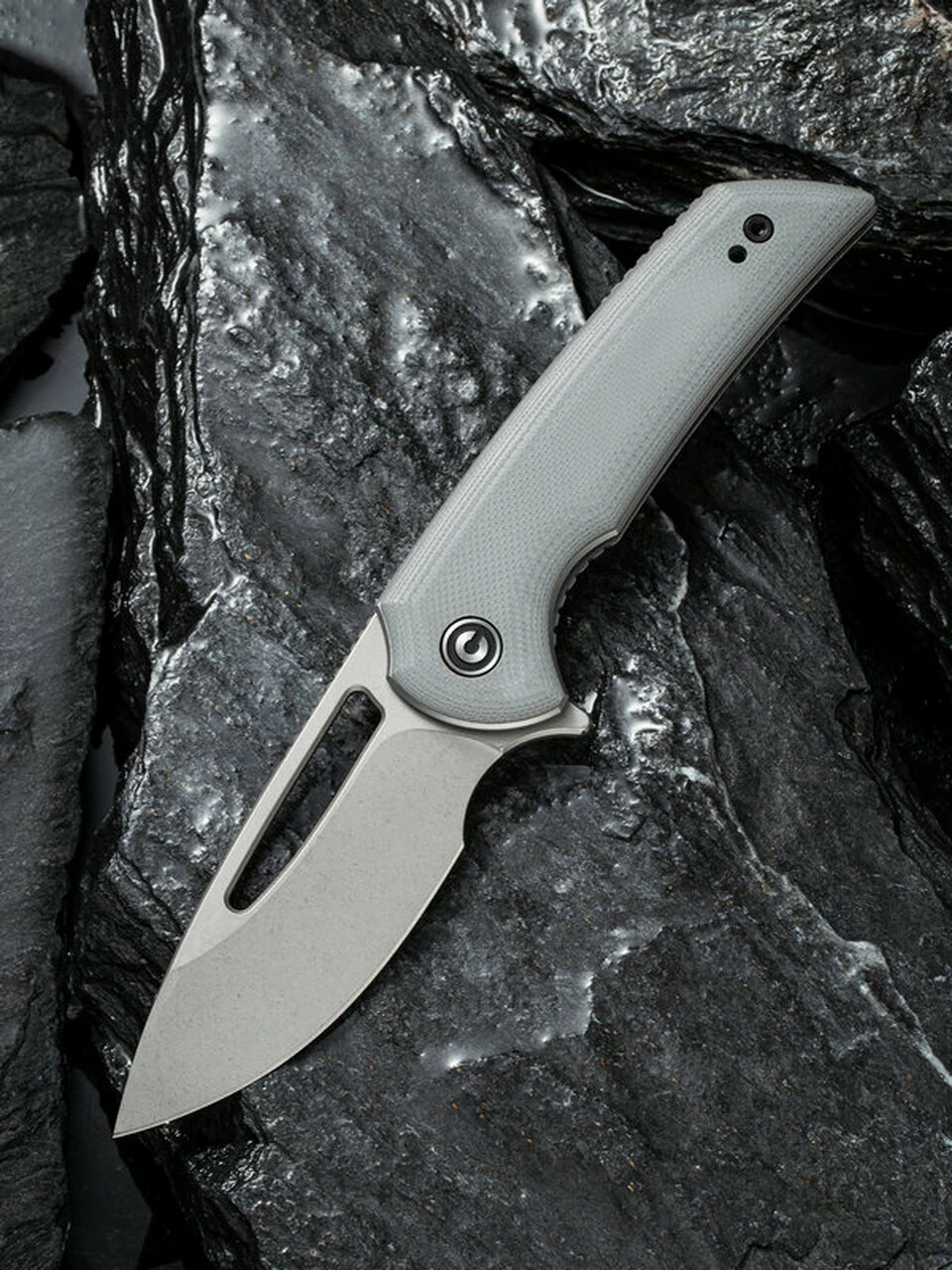 Brand new 🎉 CIVIVI Knives CIVIVI Odium C2010A, 2.65" D2 Stonewashed Drop Point Plain Blade, Gray G-10 Handles 👏 1 Brand new 🎉 CIVIVI Knives CIVIVI Odium C2010A, 2.65" D2 Stonewashed Drop Point Plain Blade, Gray G-10 Handles 👏