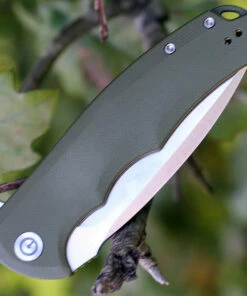Cheap 🤩 CIVIVI Knives CIVIVI Praxis C803A, 3.75" 9Cr18MoV Satin Drop Point Blade, OD Green G-10 Handles 👍 -Automatic Knives shop civc803a.1 51168.1621951433