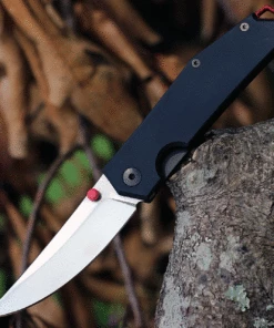 Cheapest 👏 GiantMouse Giant Mouse Ace Clyde-Black-Alu, 3.0" N690 Steel Satin Plain Blade, Black Aluminum Handle 🛒