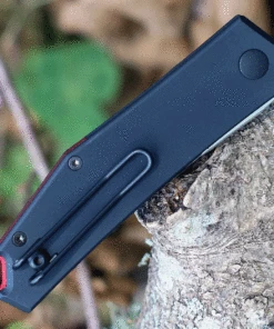 Cheapest 👏 GiantMouse Giant Mouse Ace Clyde-Black-Alu, 3.0" N690 Steel Satin Plain Blade, Black Aluminum Handle 🛒 -Automatic Knives shop clyde black alu.4 95041.1622148029