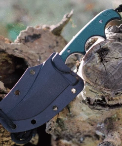 Hot Sale ✨ CRKT Minimalist Persian Neck Knife - Green Resin Fiber (2.76" 8Cr13MoV Bead Blast) 2379 ✨ -Automatic Knives shop cr2379.2 23555.1628188692