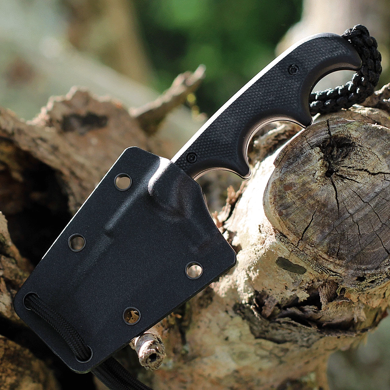 Deals 👍 CRKT 2387 Folts Minimalist® Bowie Neck Knife, 2" 5Cr15MoV Plain Blade, Green Micarta Handle ⭐ 2 Deals 👍 CRKT 2387 Folts Minimalist® Bowie Neck Knife, 2" 5Cr15MoV Plain Blade, Green Micarta Handle ⭐ - Image 2