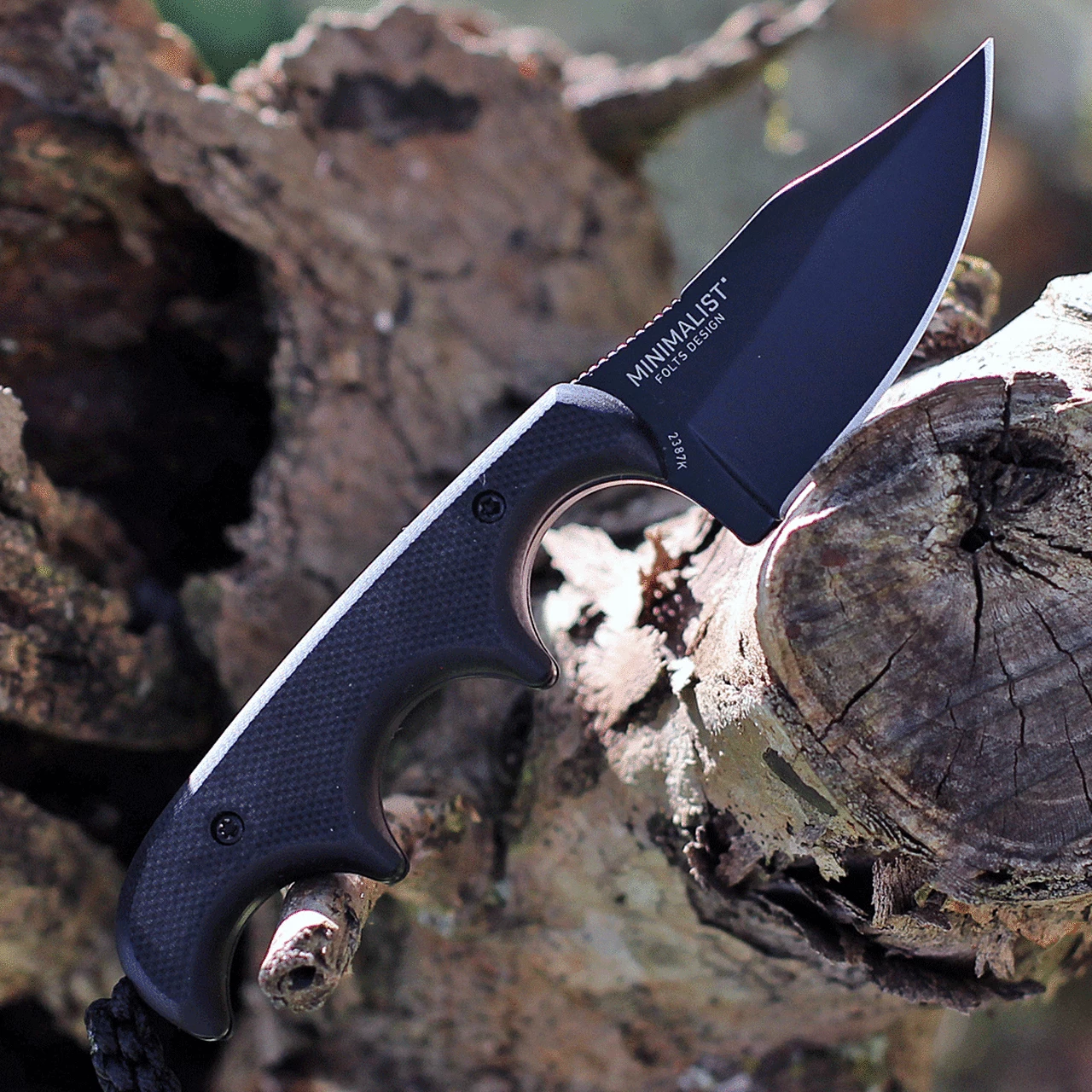 Deals 👍 CRKT 2387 Folts Minimalist® Bowie Neck Knife, 2" 5Cr15MoV Plain Blade, Green Micarta Handle ⭐ 3 Deals 👍 CRKT 2387 Folts Minimalist® Bowie Neck Knife, 2" 5Cr15MoV Plain Blade, Green Micarta Handle ⭐ - Image 3